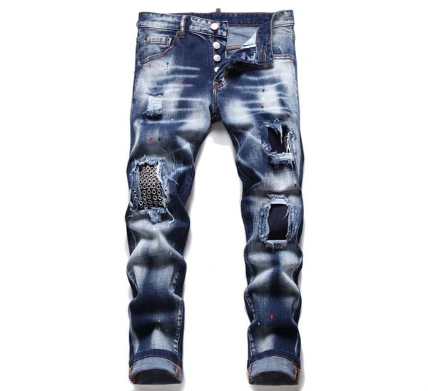 men slim fit stretchy beggar jeans ripped badge skinny men039s denim pants 5pocket regular cotton jean destroyed hole clothing9854308, Blue
men slim fit stretchy beggar jeans ripped badge skinny men039s denim pants 5pocket regular cotton jean destroyed hole clothing9854308, Blue