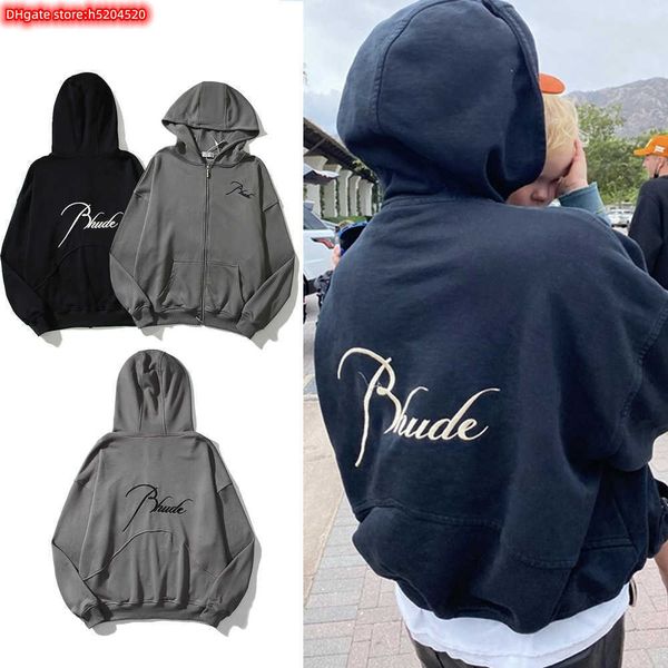 1sx0 men's hoodie crewneck sweatshirt 2023 new fashion brand rhude high street capsule embroidery letter zipper loose unisex, Black
1sx0 men's hoodie crewneck sweatshirt 2023 new fashion brand rhude high street capsule embroidery letter zipper loose unisex, Black