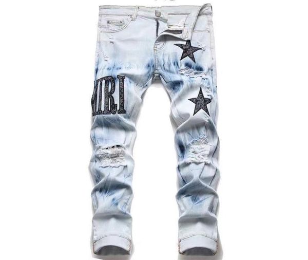 broken men jeanshiphop high street fashion brand cycling motorcycle embroidery closefitting slim pencil pants7466822, Blue
broken men jeanshiphop high street fashion brand cycling motorcycle embroidery closefitting slim pencil pants7466822, Blue