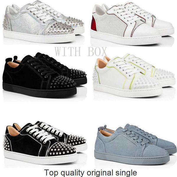 luxurys designer red shoes low-cut leather thick soled men's and women's retro flat casual shoes fashion spikes party sneakers wit, Black
luxurys designer red shoes low-cut leather thick soled men's and women's retro flat casual shoes fashion spikes party sneakers wit, Black
