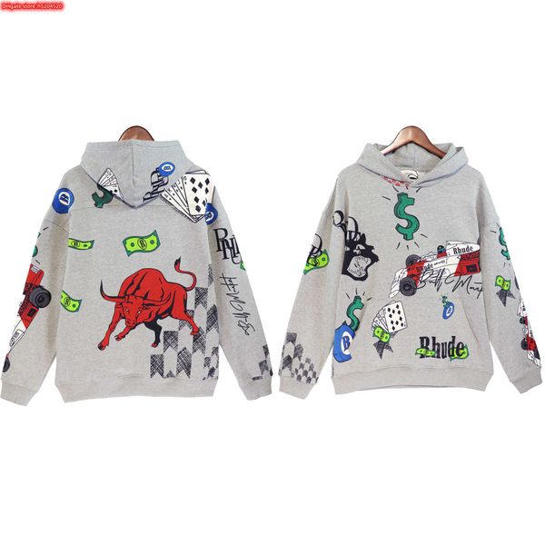 8mjj men's hoodie crewneck sweatshirt 2023 new fashion brand rhude high street autumn winter manager h painted graffiti loose women, Black
8mjj men's hoodie crewneck sweatshirt 2023 new fashion brand rhude high street autumn winter manager h painted graffiti loose women, Black