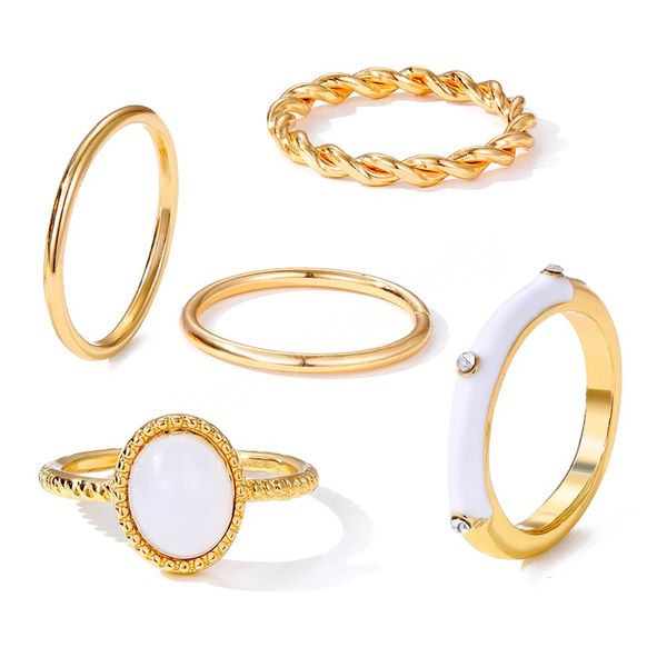 elegant rings for women white stone inlaid crystal finger ring party wedding fashion jewelry gifts, Silver
elegant rings for women white stone inlaid crystal finger ring party wedding fashion jewelry gifts, Silver