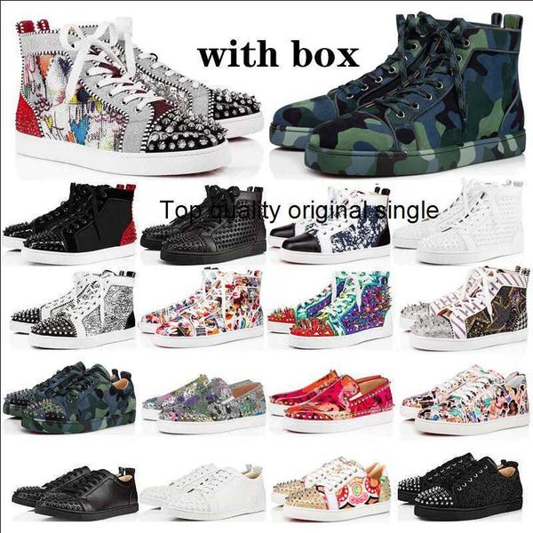 luxury men women shoe studded spikes suede leather mens sneaker womens casual shoes party lovers size 36-48 with box, Black
luxury men women shoe studded spikes suede leather mens sneaker womens casual shoes party lovers size 36-48 with box, Black