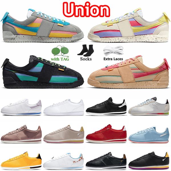 union la x cortez designer casual shoes for men women sesame smoke grey lemon frost classic white black nylon with socks platform sneakers b
union la x cortez designer casual shoes for men women sesame smoke grey lemon frost classic white black nylon with socks platform sneakers b