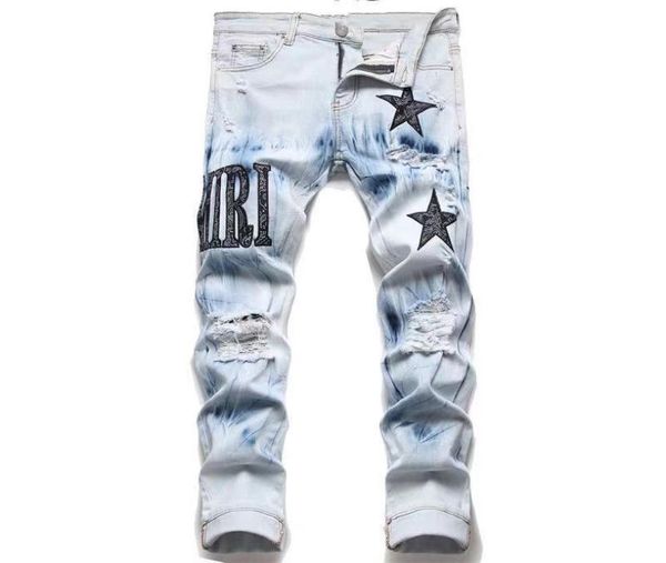 broken men jeanshiphop high street fashion brand cycling motorcycle embroidery closefitting slim pencil pants9282234, Blue
broken men jeanshiphop high street fashion brand cycling motorcycle embroidery closefitting slim pencil pants9282234, Blue