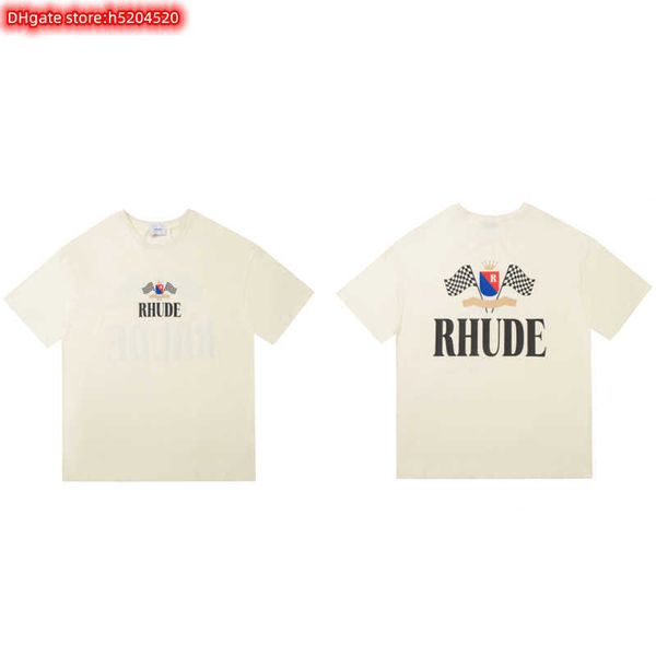 zatn men's t shirt 2023 new fashion brand rhude street beautiful loose printed short sleeved lovers' wear for men and women, White;black
zatn men's t shirt 2023 new fashion brand rhude street beautiful loose printed short sleeved lovers' wear for men and women, White;black
