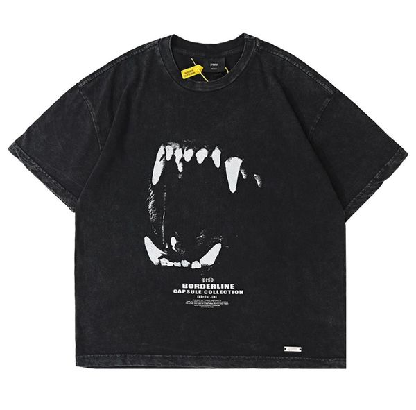 usa europe germany wolves fangs print vintage shirt high street tee spring summer skateboard men women streetwear tshirt3586661, White;black
usa europe germany wolves fangs print vintage shirt high street tee spring summer skateboard men women streetwear tshirt3586661, White;black