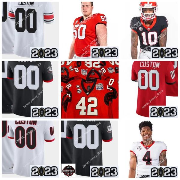 2023 ncaa new style football jersey 19 brock bowers jerseys 18 jt daniels 16 kirby smart elijah holyfield 13 stetson bennett iv 99 j.davis j, Black
2023 ncaa new style football jersey 19 brock bowers jerseys 18 jt daniels 16 kirby smart elijah holyfield 13 stetson bennett iv 99 j.davis j, Black