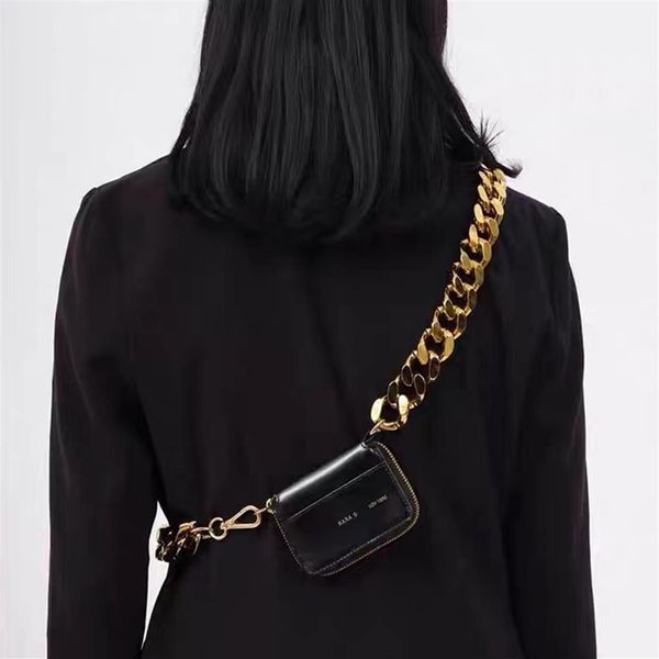 kara designers women bags 2021 fashion trend thick metal chain bag black bike wallet shoulder handbags mini small chest purses coi268m
kara designers women bags 2021 fashion trend thick metal chain bag black bike wallet shoulder handbags mini small chest purses coi268m
