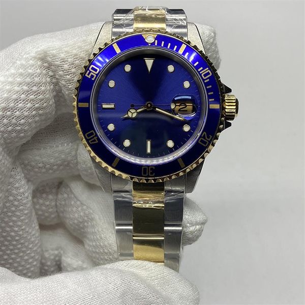 vintage luxury watch bp factory blue bezel half gold blue dial swiss 3135 movement 40mm men's automatic watch2147, Slivery;brown
vintage luxury watch bp factory blue bezel half gold blue dial swiss 3135 movement 40mm men's automatic watch2147, Slivery;brown