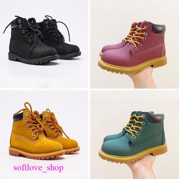 2022 kids leather shoes ankle platform land boots designer winter womens boot for cowboy red pink hiking work motorcycle sneakers, Black
2022 kids leather shoes ankle platform land boots designer winter womens boot for cowboy red pink hiking work motorcycle sneakers, Black