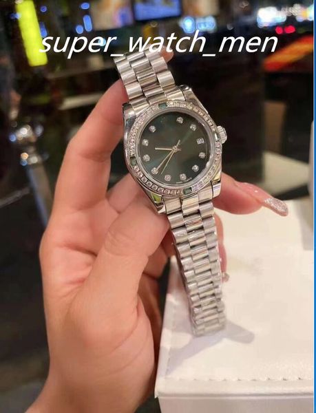 women's watch 31mm stainless steel datejust woman quartz movement 2813 movement diamond bezel lady ladies wristwatches, Slivery;brown
women's watch 31mm stainless steel datejust woman quartz movement 2813 movement diamond bezel lady ladies wristwatches, Slivery;brown
