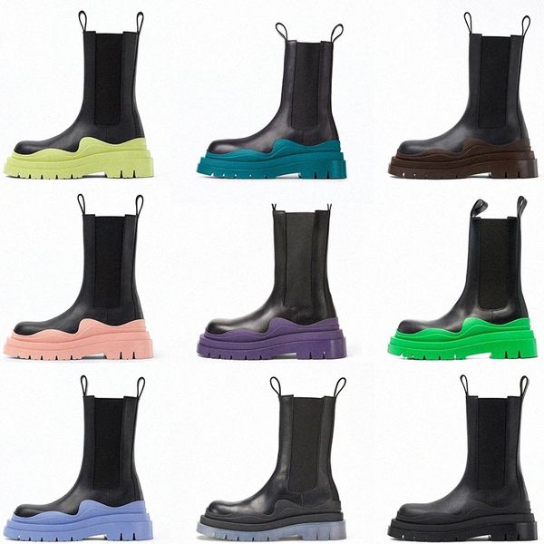 designer boots chelsea chunky ankle boot luxurys contrast-sole booties leather tire fashion women martin shoes platform sneakers 73hr#, Black
designer boots chelsea chunky ankle boot luxurys contrast-sole booties leather tire fashion women martin shoes platform sneakers 73hr#, Black
