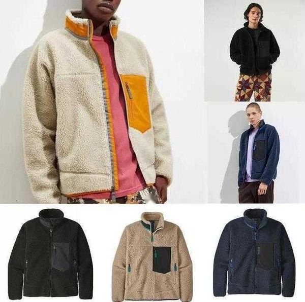 fashion designer jackets mens fleece jacket thick warm down classic retro autumn winter patagonias couple models lamb cashmere coat men vb, Black;brown
fashion designer jackets mens fleece jacket thick warm down classic retro autumn winter patagonias couple models lamb cashmere coat men vb, Black;brown