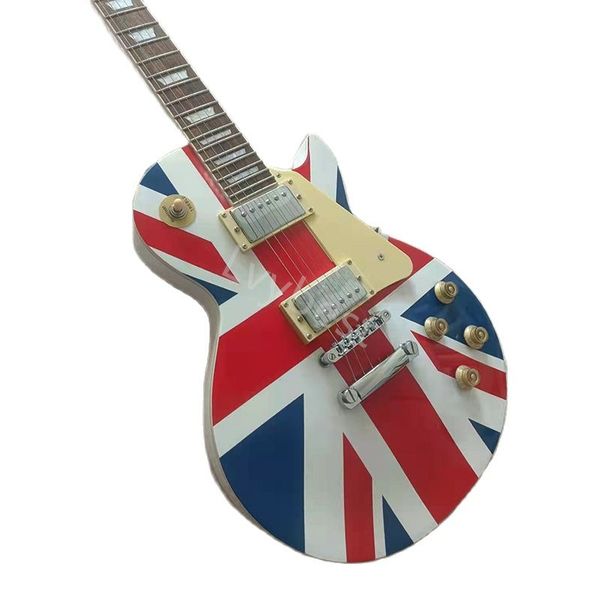 lvyelectric guitar classic flag lp made of solid wood good timbre and feel delivery to home.
lvyelectric guitar classic flag lp made of solid wood good timbre and feel delivery to home.