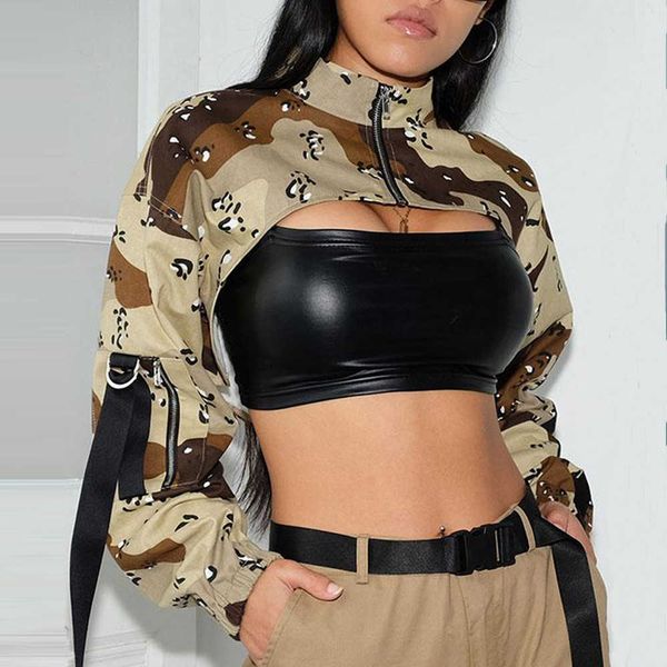 women's jackets camo jacket cropped camouflage coats casual fashion 2022 women winter clothes fall cyber y2k streetwear trench jackets, Black;brown
women's jackets camo jacket cropped camouflage coats casual fashion 2022 women winter clothes fall cyber y2k streetwear trench jackets, Black;brown
