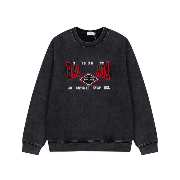designer luxury balencigas classic new fashion letter embroidery loose and comfortable autumn and winter versatile crew neck hoodie, Black
designer luxury balencigas classic new fashion letter embroidery loose and comfortable autumn and winter versatile crew neck hoodie, Black
