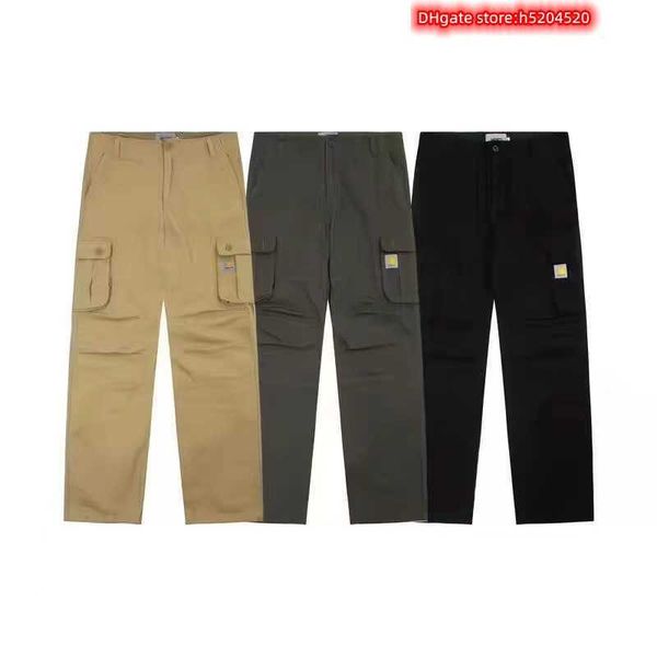 men's pants north american high street brand carhart pure cotton multi pocket overalls trend loose fitting couples casual straight trou, Black
men's pants north american high street brand carhart pure cotton multi pocket overalls trend loose fitting couples casual straight trou, Black