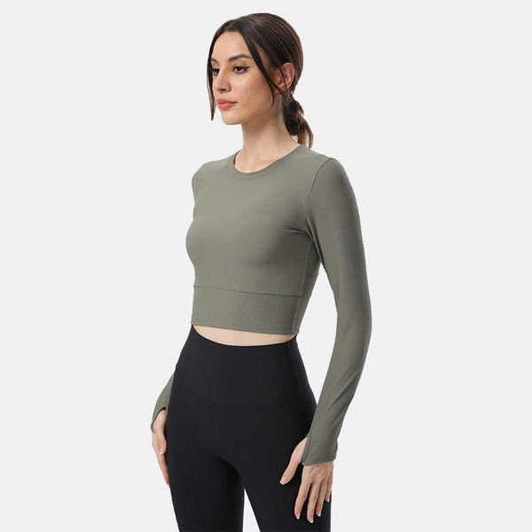 nwt lu-709 ladies thread tights stretch yoga 6 colors cropped sport fitness long sleeve quick dry jogging shirt t shirt, White;black
nwt lu-709 ladies thread tights stretch yoga 6 colors cropped sport fitness long sleeve quick dry jogging shirt t shirt, White;black