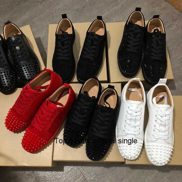 new 2020 designers sneakers luxury shoes low cut suede spike shoes for men and women shoes party wedding crystal leather sneakers, Black
new 2020 designers sneakers luxury shoes low cut suede spike shoes for men and women shoes party wedding crystal leather sneakers, Black