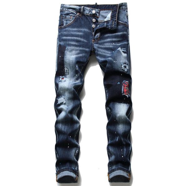 fashion men ripped slim fit jeans skinny straight leg washed mens frayed motocycle denim pants hip hop stretch biker men039s tr2359600, Blue
fashion men ripped slim fit jeans skinny straight leg washed mens frayed motocycle denim pants hip hop stretch biker men039s tr2359600, Blue
