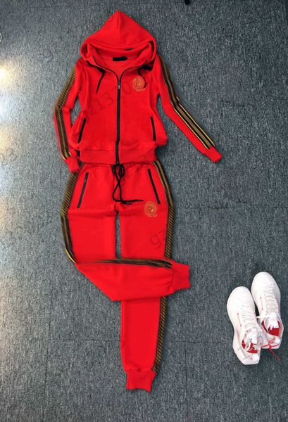 two piece sets womens two piece pants cotton fabric letter webbing decoration zipper opening long-sleeved hooded jacket loose casual trouser, White
two piece sets womens two piece pants cotton fabric letter webbing decoration zipper opening long-sleeved hooded jacket loose casual trouser, White