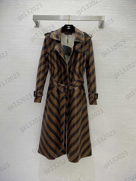 womens trench coats snakeskin stripe glossy lapel medium length style trench coat shoulder buckle design belt slim fashion outerwear designe, Tan;black
womens trench coats snakeskin stripe glossy lapel medium length style trench coat shoulder buckle design belt slim fashion outerwear designe, Tan;black