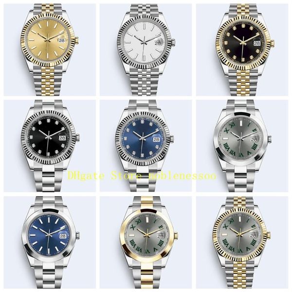 20 style with original box mens 41mm watch yellow gold 126300 126333 126334 126331 bracelet asia 2813 movement mechanical automati305l, Slivery;brown
20 style with original box mens 41mm watch yellow gold 126300 126333 126334 126331 bracelet asia 2813 movement mechanical automati305l, Slivery;brown