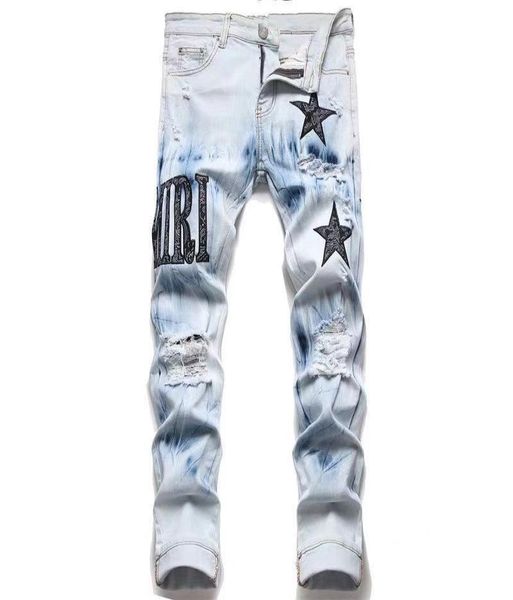 broken men jeanshiphop high street fashion brand cycling motorcycle embroidery closefitting slim pencil pants3642320, Blue
broken men jeanshiphop high street fashion brand cycling motorcycle embroidery closefitting slim pencil pants3642320, Blue