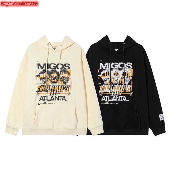 0s23 men's and women's hoodies crew neck sweatshirts fashion design brand deptgaleryes american migos atlanta gold stamping plush, Black
0s23 men's and women's hoodies crew neck sweatshirts fashion design brand deptgaleryes american migos atlanta gold stamping plush, Black