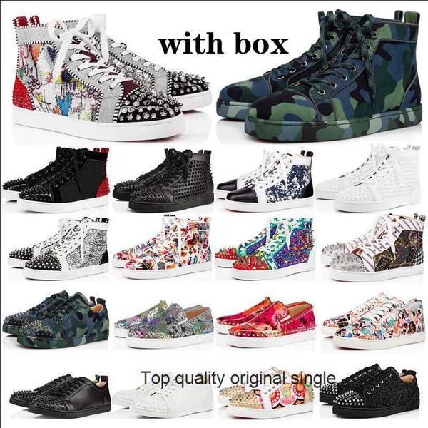 luxury men women shoe studded spikes suede leather mens sneaker womens casual shoes party lovers size 36-48 with box, Black
luxury men women shoe studded spikes suede leather mens sneaker womens casual shoes party lovers size 36-48 with box, Black