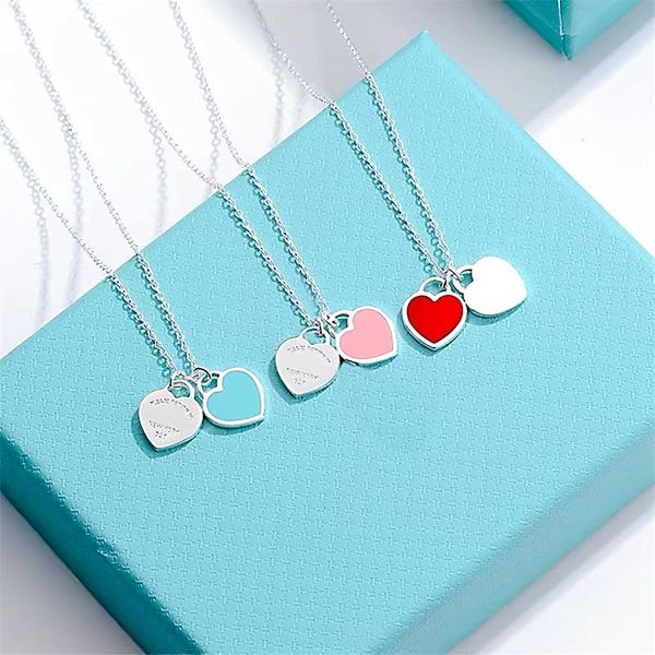 peach heart necklace luxury designer women's pendant 18k gold original jewelry gift 316l stainless steel factory, Silver
peach heart necklace luxury designer women's pendant 18k gold original jewelry gift 316l stainless steel factory, Silver