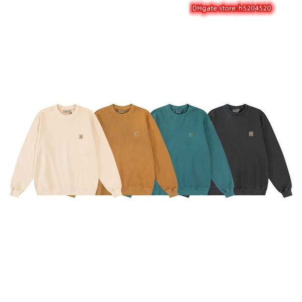 men's and women's sweatshirts north american high street brand carhart pure cotton autumn chest military made of old wash water bl, Black
men's and women's sweatshirts north american high street brand carhart pure cotton autumn chest military made of old wash water bl, Black