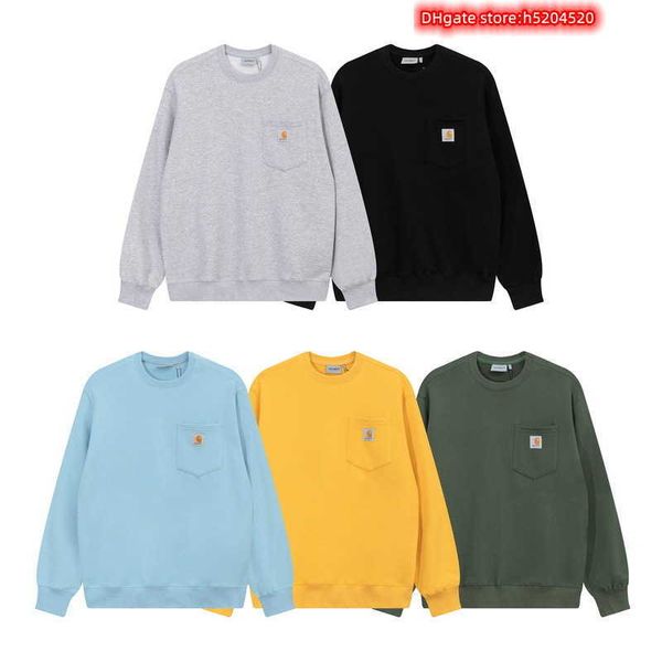 men's and women's sweatshirts north american high street brand carhart pure cotton classic trend in autumn winter of cashmere thic, Black
men's and women's sweatshirts north american high street brand carhart pure cotton classic trend in autumn winter of cashmere thic, Black