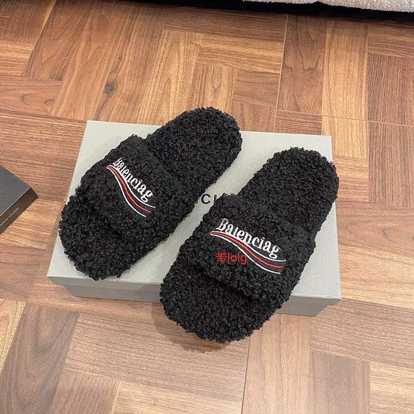 2023 fur furry slide slippers women designer sandals white logo burgundy paris embroidered luxury shoes designers womens warm winter balenca, Black
2023 fur furry slide slippers women designer sandals white logo burgundy paris embroidered luxury shoes designers womens warm winter balenca, Black