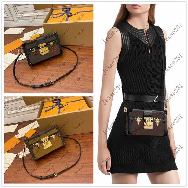 designer bags petite malle genuine leather messenger women cross body lady shoulder bag handbags crossbody evening totes purse wallets with, Red;black
designer bags petite malle genuine leather messenger women cross body lady shoulder bag handbags crossbody evening totes purse wallets with, Red;black