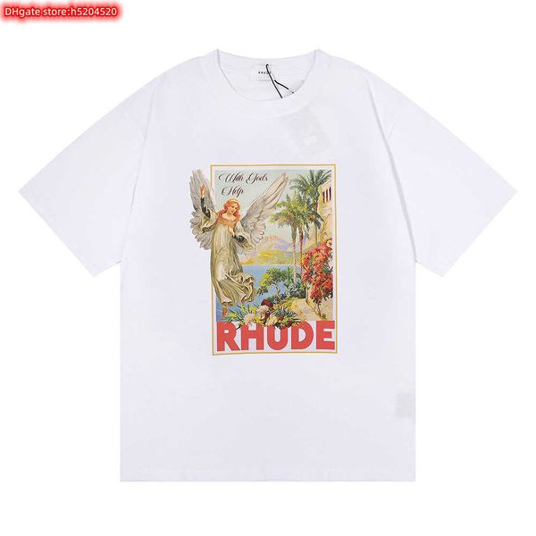 kuk6 men's t shirt 2023 new fashion brand rhude american angel with help hd printed tee and women's short sleeve, White;black
kuk6 men's t shirt 2023 new fashion brand rhude american angel with help hd printed tee and women's short sleeve, White;black