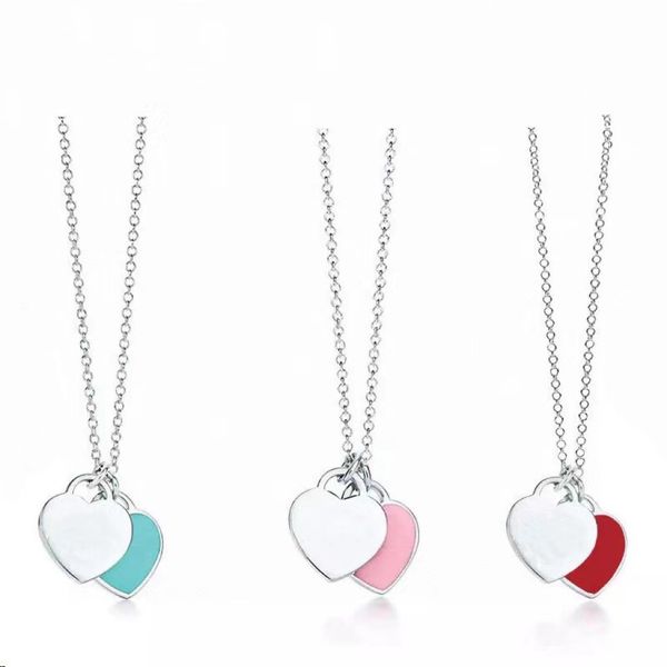european and american heart necklace charming designer women's pendant 18k gold original jewelry gift 316l stainless steel factory whol, Silver
european and american heart necklace charming designer women's pendant 18k gold original jewelry gift 316l stainless steel factory whol, Silver