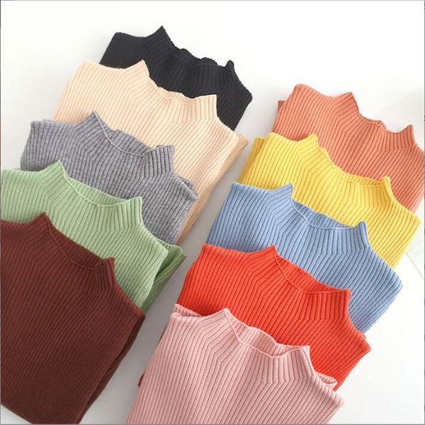 kids sweater turtleneck knitted pullover autumn winter sweaters plain solid long sleeve tees casual under shirts blusas costume vestidos bc, Blue
kids sweater turtleneck knitted pullover autumn winter sweaters plain solid long sleeve tees casual under shirts blusas costume vestidos bc, Blue