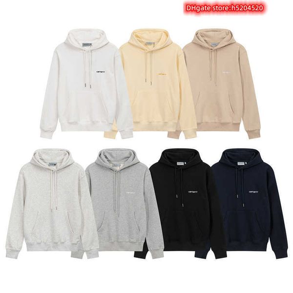 men's and women's hoodies sweatshirts north american high street brand carhart pure cotton classic small alphabet embroidery relax, Black
men's and women's hoodies sweatshirts north american high street brand carhart pure cotton classic small alphabet embroidery relax, Black