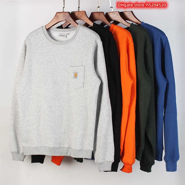 men's and women's hoodies sweatshirts north american high street brand carhart pure cotton cash kahart classic pocket pullover plu, Black
men's and women's hoodies sweatshirts north american high street brand carhart pure cotton cash kahart classic pocket pullover plu, Black