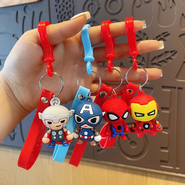 cartoon keychain lovely bag pendant accessories creative pvc doll couple pendant car key chain, Silver
cartoon keychain lovely bag pendant accessories creative pvc doll couple pendant car key chain, Silver