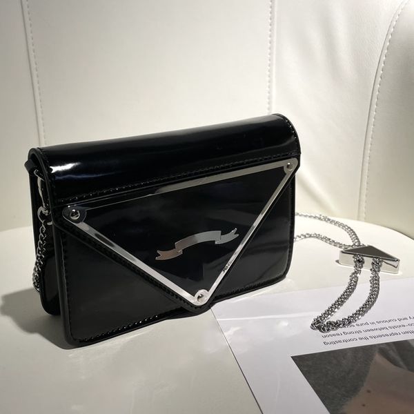 classic flap wallets designer bags shiny leather oversized triangle badge sequined silver hardware chain coins purse women mini shoulder cro
classic flap wallets designer bags shiny leather oversized triangle badge sequined silver hardware chain coins purse women mini shoulder cro