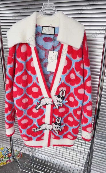 womens sweaters contrast color floral prints plush lapel deep v knitted cardigan animal embroidered button opening casual knitwear fashion w, White;black
womens sweaters contrast color floral prints plush lapel deep v knitted cardigan animal embroidered button opening casual knitwear fashion w, White;black