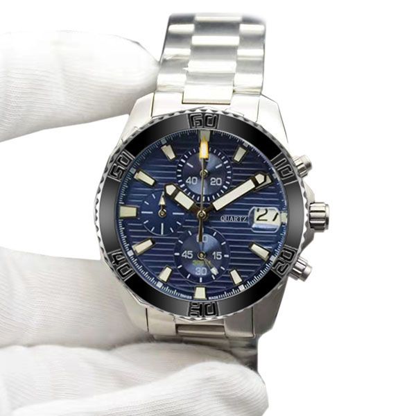 ceramic bezel mens watch chronograph quartz movement man business casual stainless steel wristwatches orologio di lusso male clock designer, Slivery;brown
ceramic bezel mens watch chronograph quartz movement man business casual stainless steel wristwatches orologio di lusso male clock designer, Slivery;brown