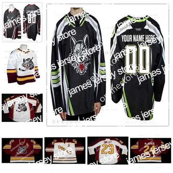 college hockey wears college hockey wears thr 40men chicago wolves young 23 bill sweatt 20 darren haydar 24 derek mackenzie hockey jersey st, Black
college hockey wears college hockey wears thr 40men chicago wolves young 23 bill sweatt 20 darren haydar 24 derek mackenzie hockey jersey st, Black