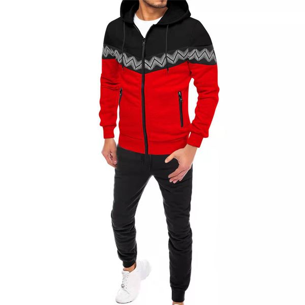 2022 mens tracksuits brand designer sweater pants sports fitness leisure cotton thickened for warmth autumn and winter zipper hoodie set 2pc, Gray
2022 mens tracksuits brand designer sweater pants sports fitness leisure cotton thickened for warmth autumn and winter zipper hoodie set 2pc, Gray