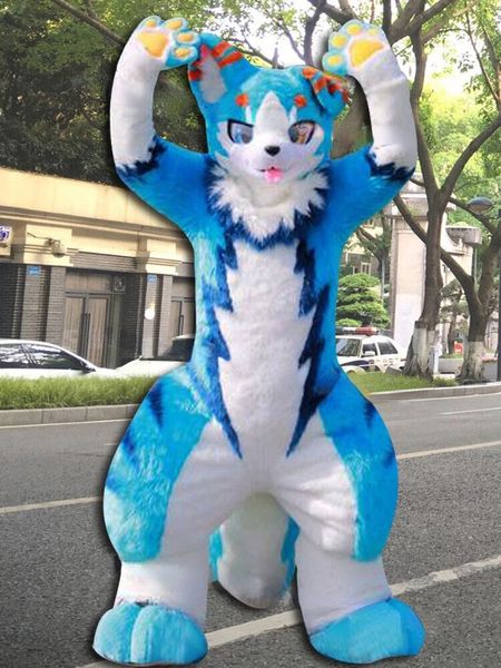 husky fox mid-length fur mascot costume walking halloween christmas and large-scale event performance suit role-playing, Red;yellow
husky fox mid-length fur mascot costume walking halloween christmas and large-scale event performance suit role-playing, Red;yellow