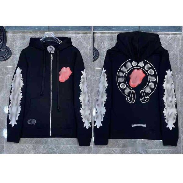 luxury men's classic sweatshirts ch designer hoodie fashion men women horseshoe sanskrit loose zipper jacket pullover hooded coat hg5, Black
luxury men's classic sweatshirts ch designer hoodie fashion men women horseshoe sanskrit loose zipper jacket pullover hooded coat hg5, Black