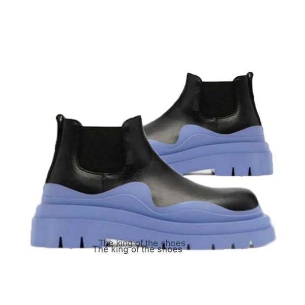 women bottega blue soles boots hipster luxury man tire leather chelsea booties men platform chunky shoes lady low knight high-boots, Black
women bottega blue soles boots hipster luxury man tire leather chelsea booties men platform chunky shoes lady low knight high-boots, Black